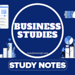 Business Studies Notes Form One – All Topics